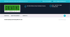 Desktop Screenshot of creativedyeing.com